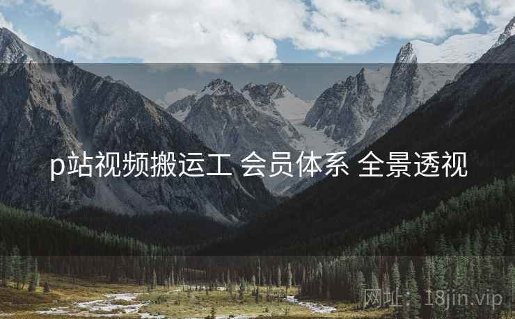 p站视频搬运工 会员体系 全景透视