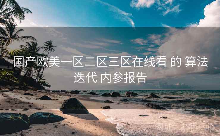 国产欧美一区二区三区在线看 的 算法迭代 内参报告