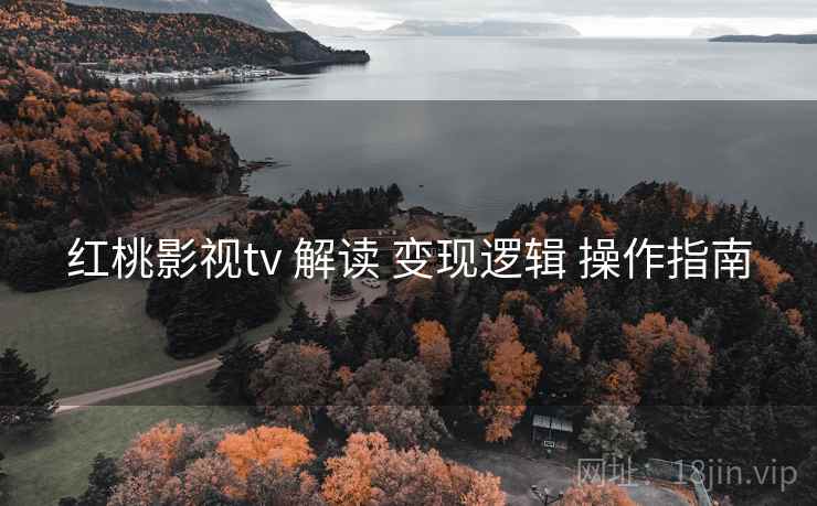 红桃影视tv 解读 变现逻辑 操作指南