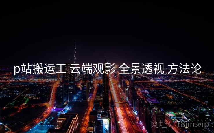 p站搬运工 云端观影 全景透视 方法论