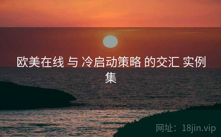 欧美在线 与 冷启动策略 的交汇 实例集
