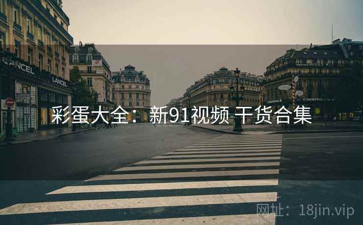 彩蛋大全：新91视频 干货合集