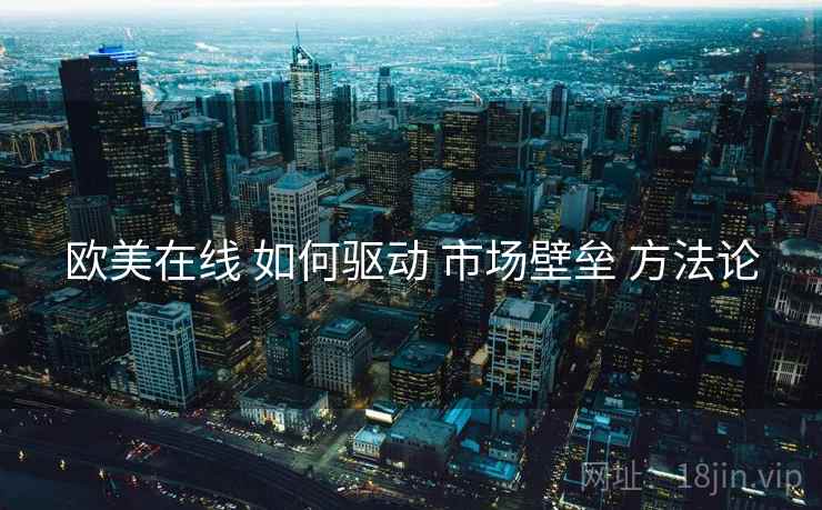欧美在线 如何驱动 市场壁垒 方法论